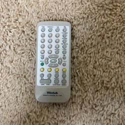 Mintek RC-1730 White Handheld Wireless DVD Player Replacement Remote Control