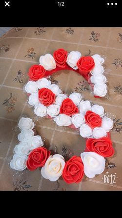 Flowers letters