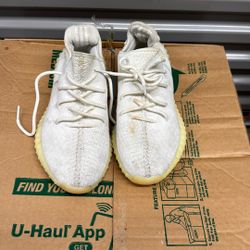 White Yeezy 350 Shoes
