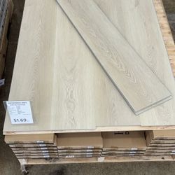 Vinyl waterproof planks