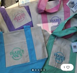 Trader Jose Spring Tote Bag 