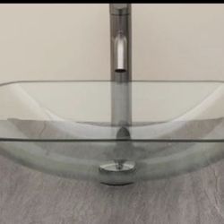 Beautiful Clear Wash Base (Sink)