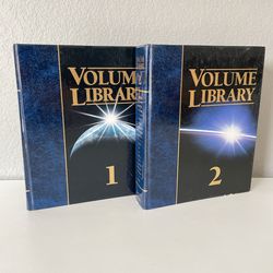 Southwestern The Volume Library 1 And 2 Reference Book 2001 Hardcover VG