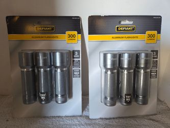 Aluminum Flashlight $10 each pack Brand NEW