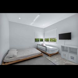 Single Bed With Mattress 