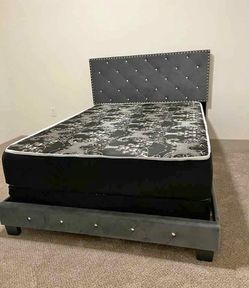 NEW QUEEN AND KING SIZE BED WITH MATTRESS, INCLUDING FREE DELIVERY OR HERE PAY UPON ARRIVAL
