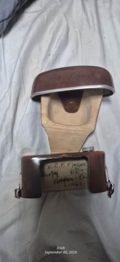 Vintage West German Voigtländer Vitomatic I 35mm Film Camera w/ Original 1961 Case