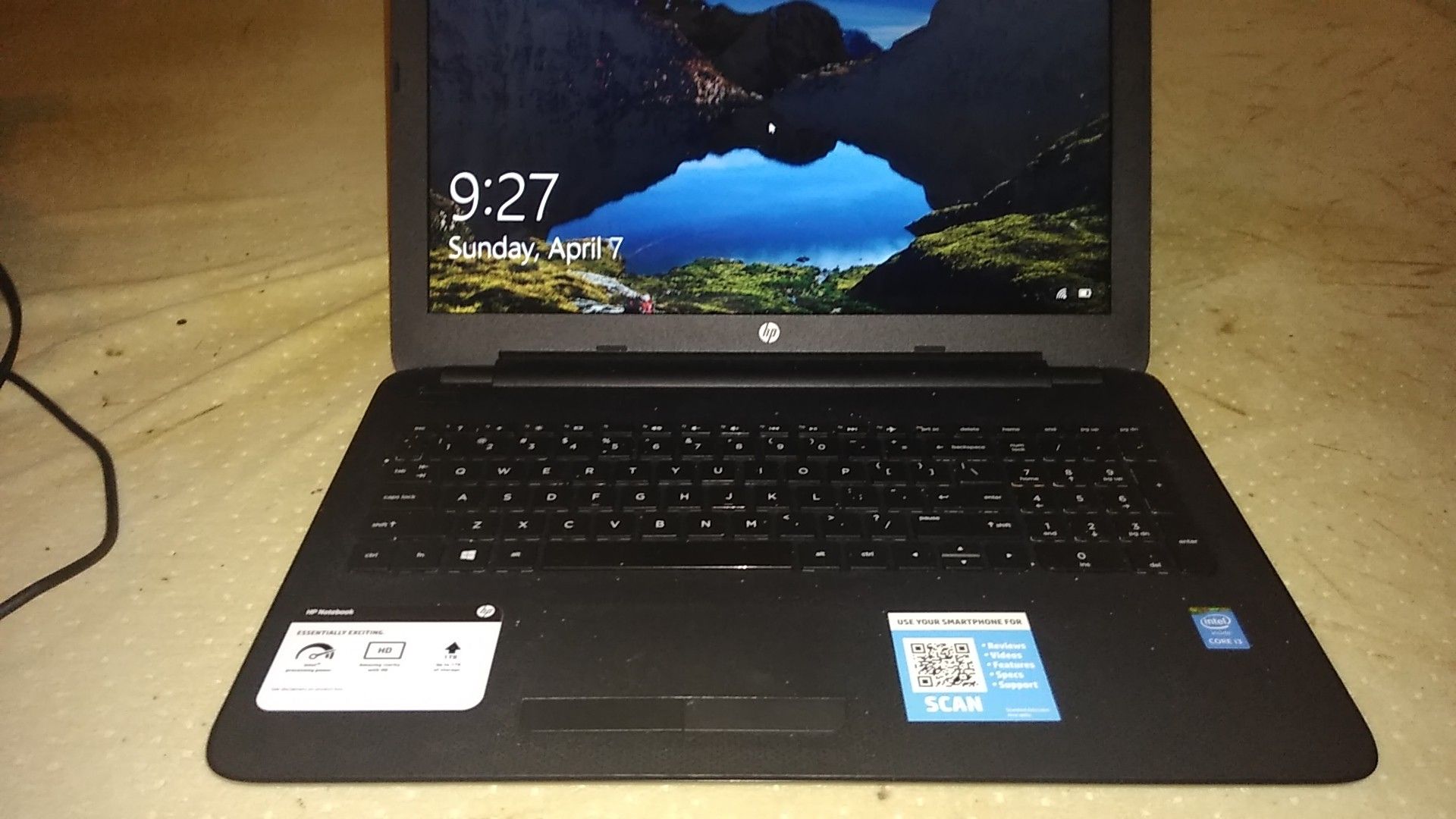 HP notebook core i3