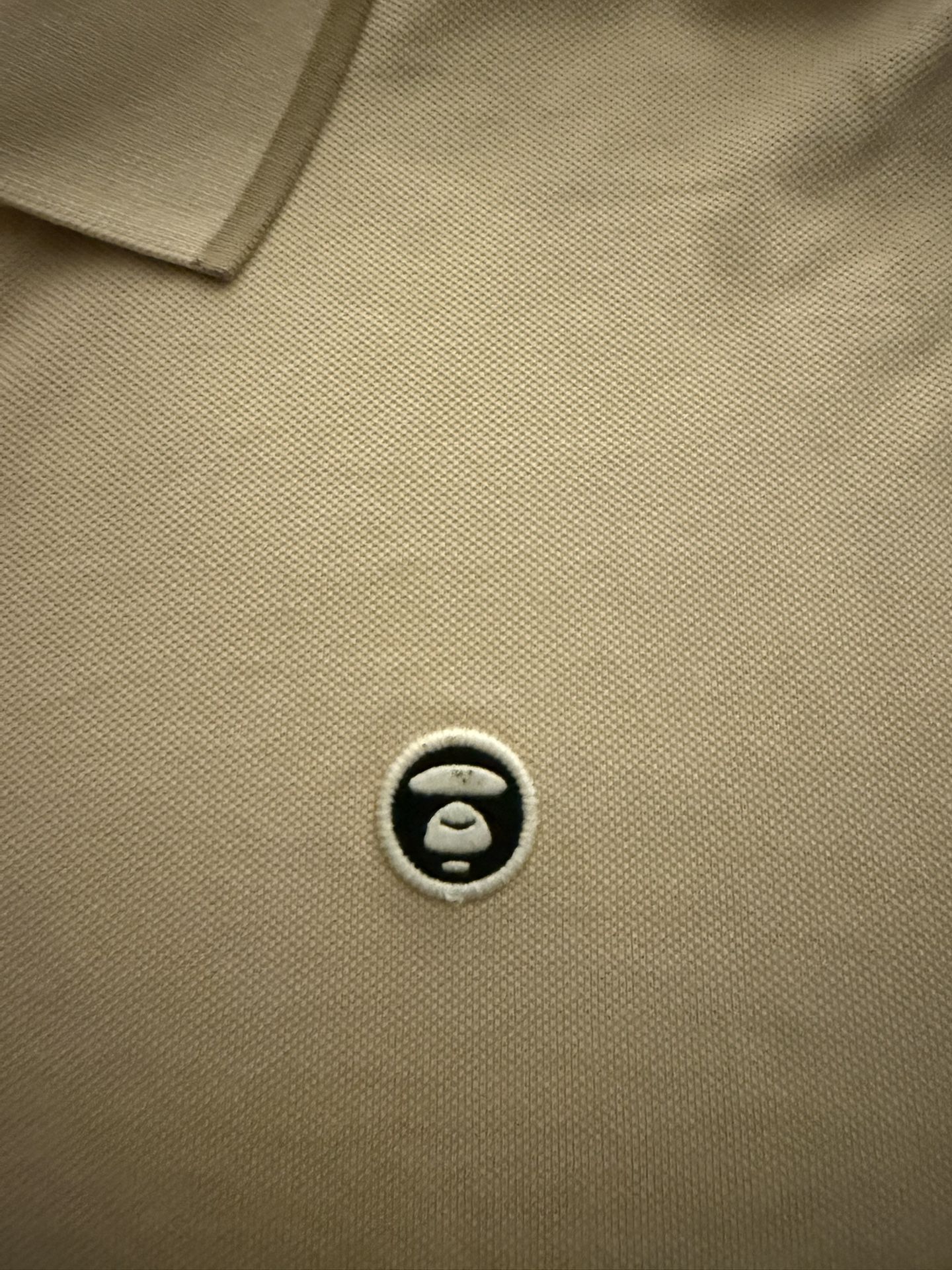 Bape Polo Cream