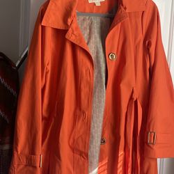 MICHAEL KORS ALL WEATHER HOODED TRENCH