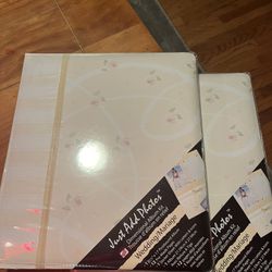 Wedding Album Kit  Set Of 2 W/accessories 