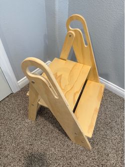 Brand New Sturdy Collapsible Step Stool / Seat