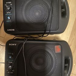 Sony Portable Speakers Vintage