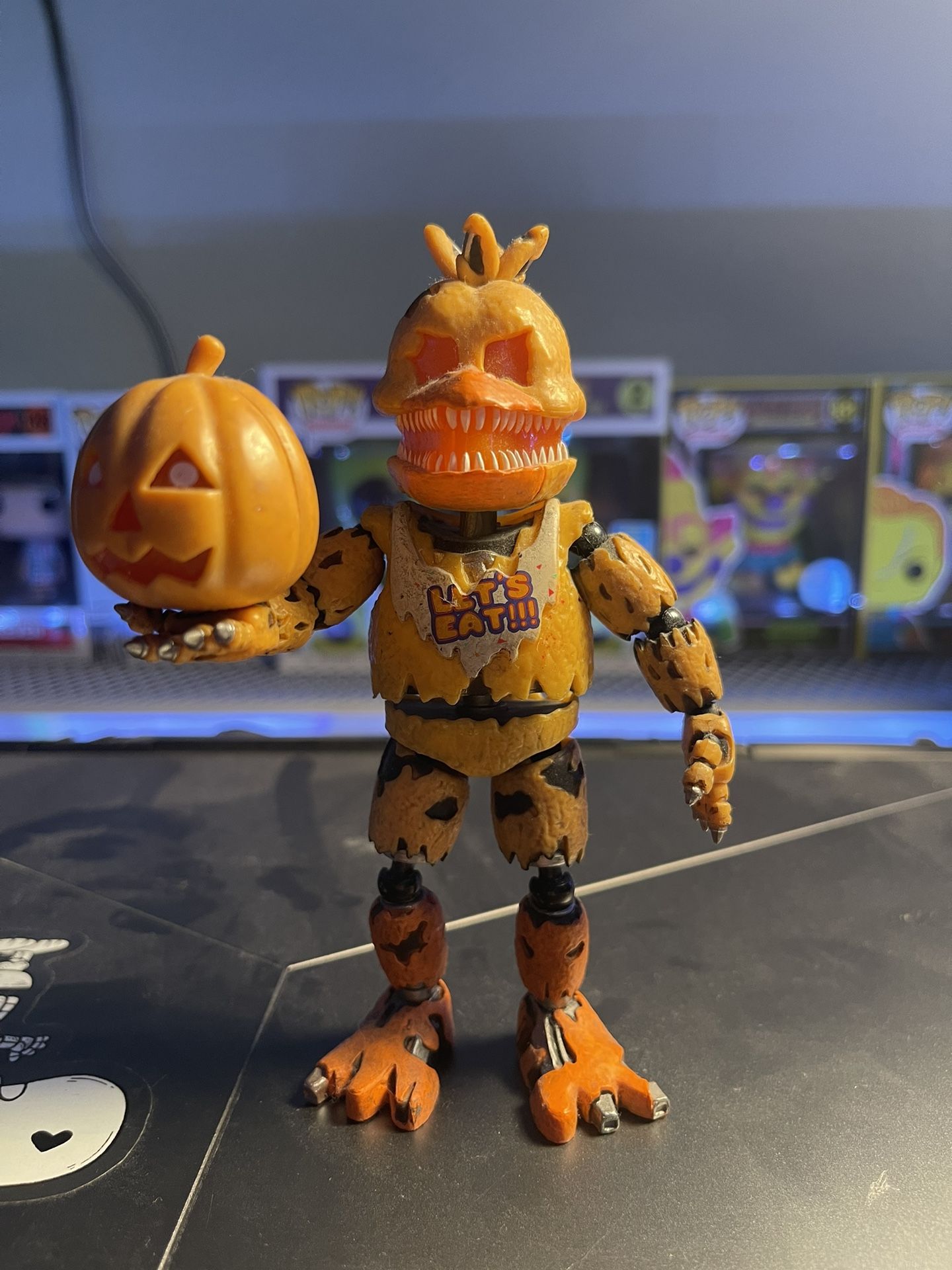 EXTREMELY RARE Funko FNAF Five Nights At Freddy’s Jack O’ Chica Action Figure