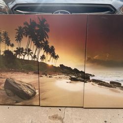 3 Piece Canvas Art