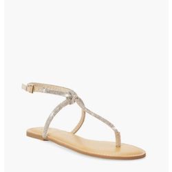 Flat Sparkly Sandal