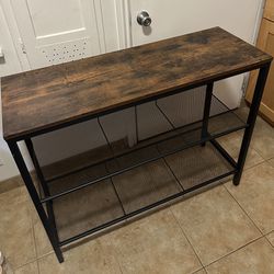 Multi Purpose Table With Shelves