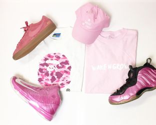Bape supreme foamposite Nike sb breast cancer guess polo tommy