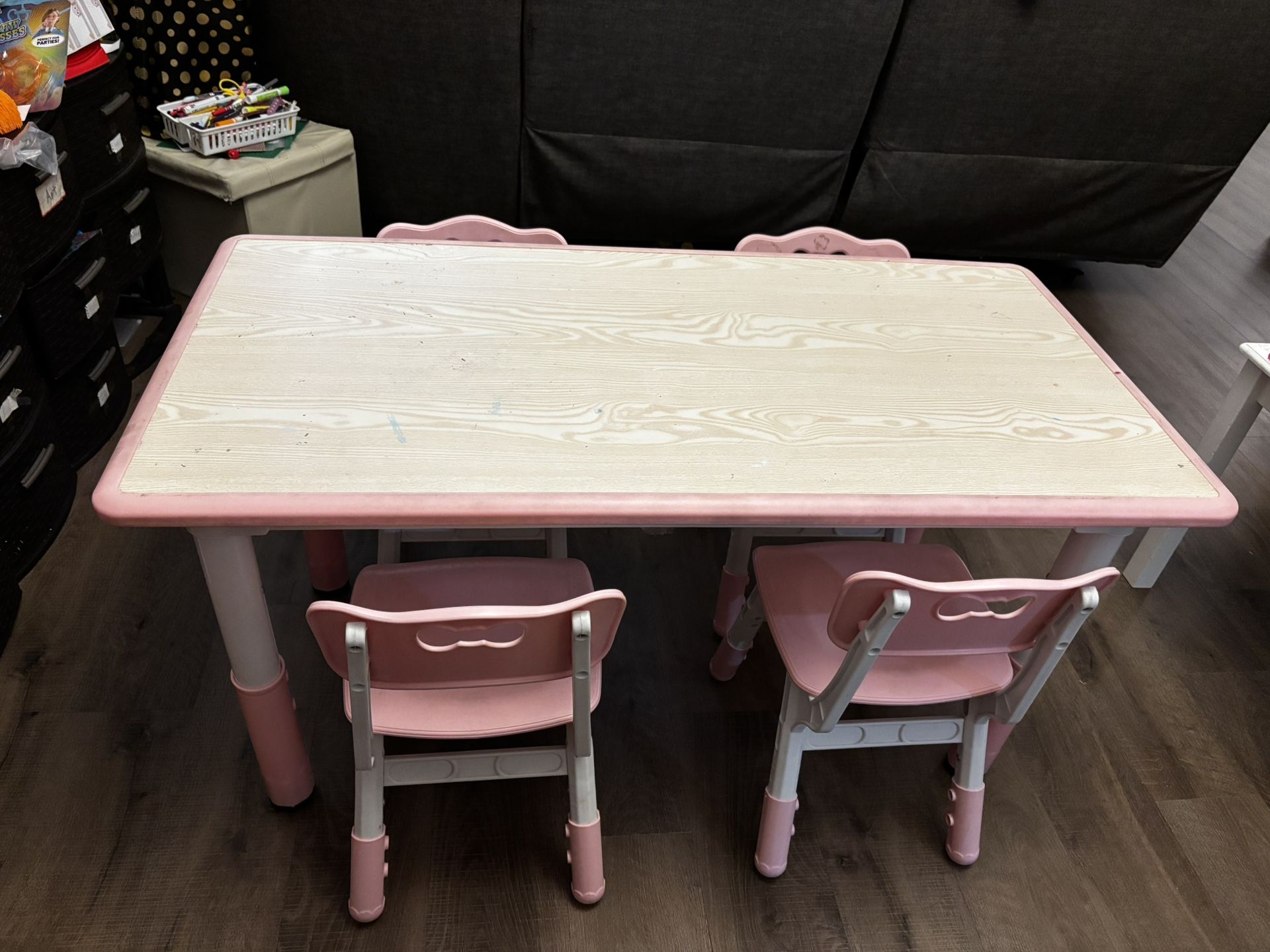 Toddler Table and Chairs Set for 4