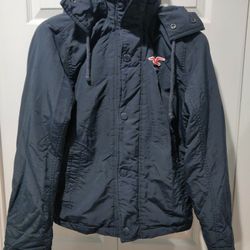 Hollister Blue Jacket Men's Size Small