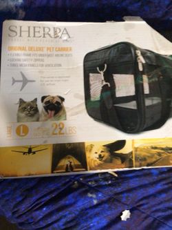 Sherpa deluxe pet carrier large