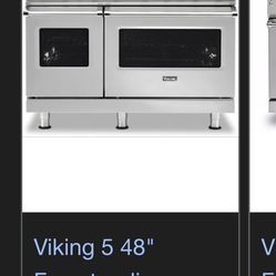 Viking 48’ Gas Stove 