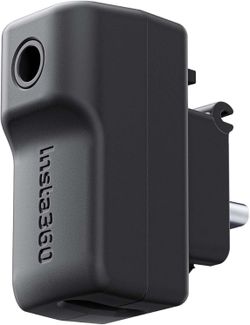 CYNOVA Insta360 X4 Electronic Adapter for External Microphone Pro Audio 3.5mm Type C ( Opened but never been used,  Box has tear on the side. Everythi