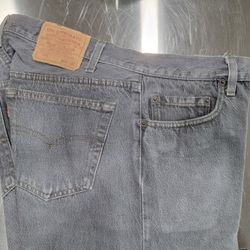Levi Button Gray Jeans