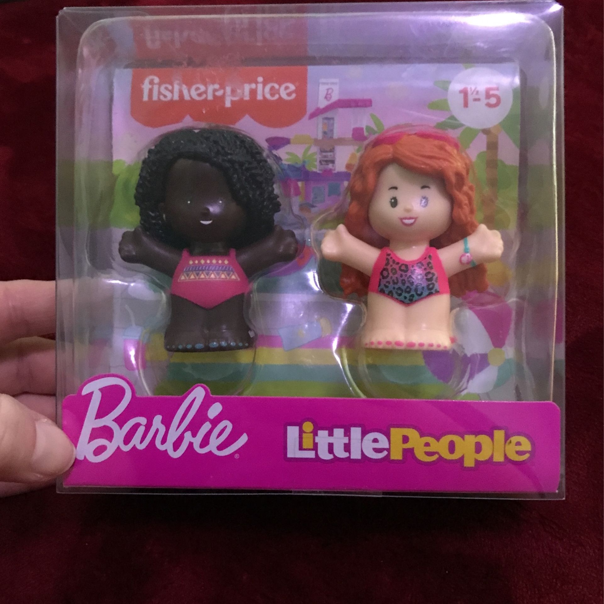New Barbie Little People 2 Pack 