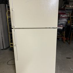 Off White Top Refrigerator Freezer