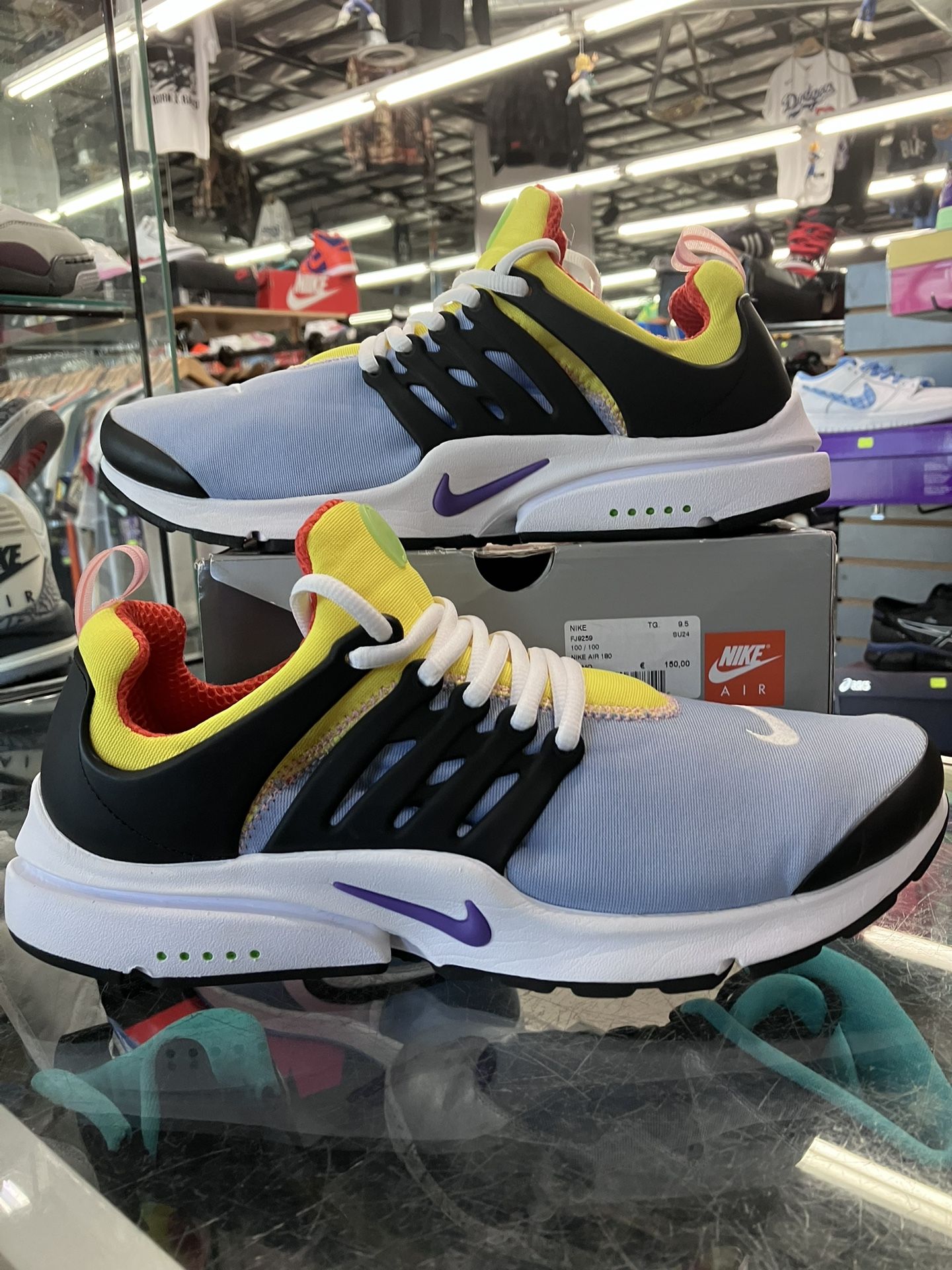 Nike Air Presto Cobalt Bliss Yellow