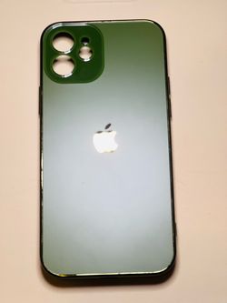 iPhone 11 Glass Back Phone Case Green