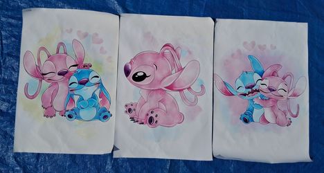 Brand New Disney Lilo & Stitch 3-Piece Vinyl Poster Set – Factory Sealed!