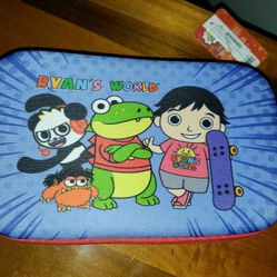 Ryan's World Pencil Case! New w/tags! 
