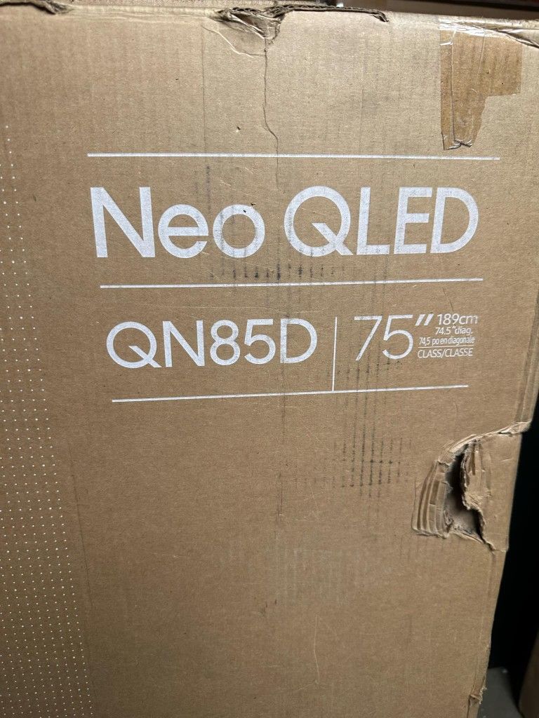 SAMSUNG 75-Inch Class QLED 4K QN85D Series Neo Quantum HDR Smart TV w/Dolby Atmos, Object Tracking Sound Lite, Motion Xcelerator, Real Depth Enhancer