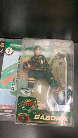 MARIAN GABORIK MINNESOTA WILD ACTION FIGURE SERIES 7 NHL HOCKEY MCFARLANE 2003