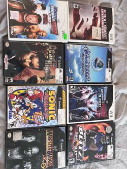 Wii games / GameCube games bundle