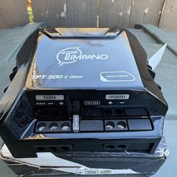 New Timpano 500w 2ohm mono amp
