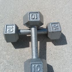 10 Pounds Dumbbells