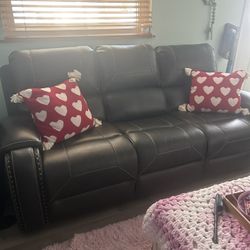 Electric Recliner Couch Set