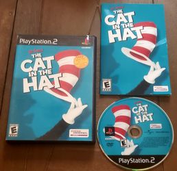 COMPLETE Playstation 2 PS2 Dr. Seuss THE CAT IN THE HAT Game - COMPLETE