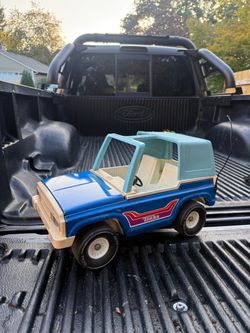 vintage metal toy car