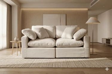 Restoration Hardware Original Cloud 2 piece sofa