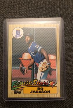 BO JACKSON KANSAS CITY ROYALS TOPPS