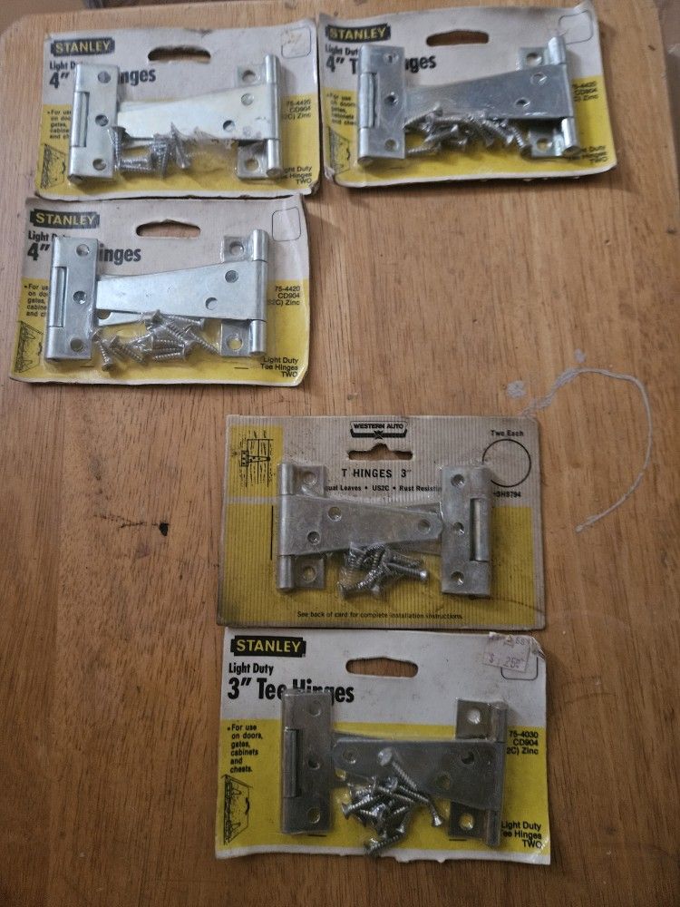 Tee Hinges