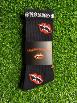 Chrome heart socks