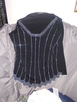 sparkly sleeveless size medium