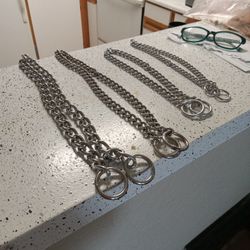 SET  4  CHOKER CHAINs