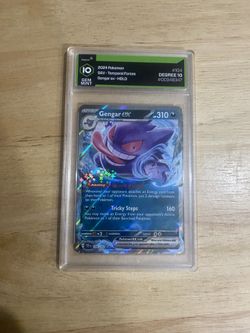 Degree Gem Mint 10 Gengar Ex Pokemon!!