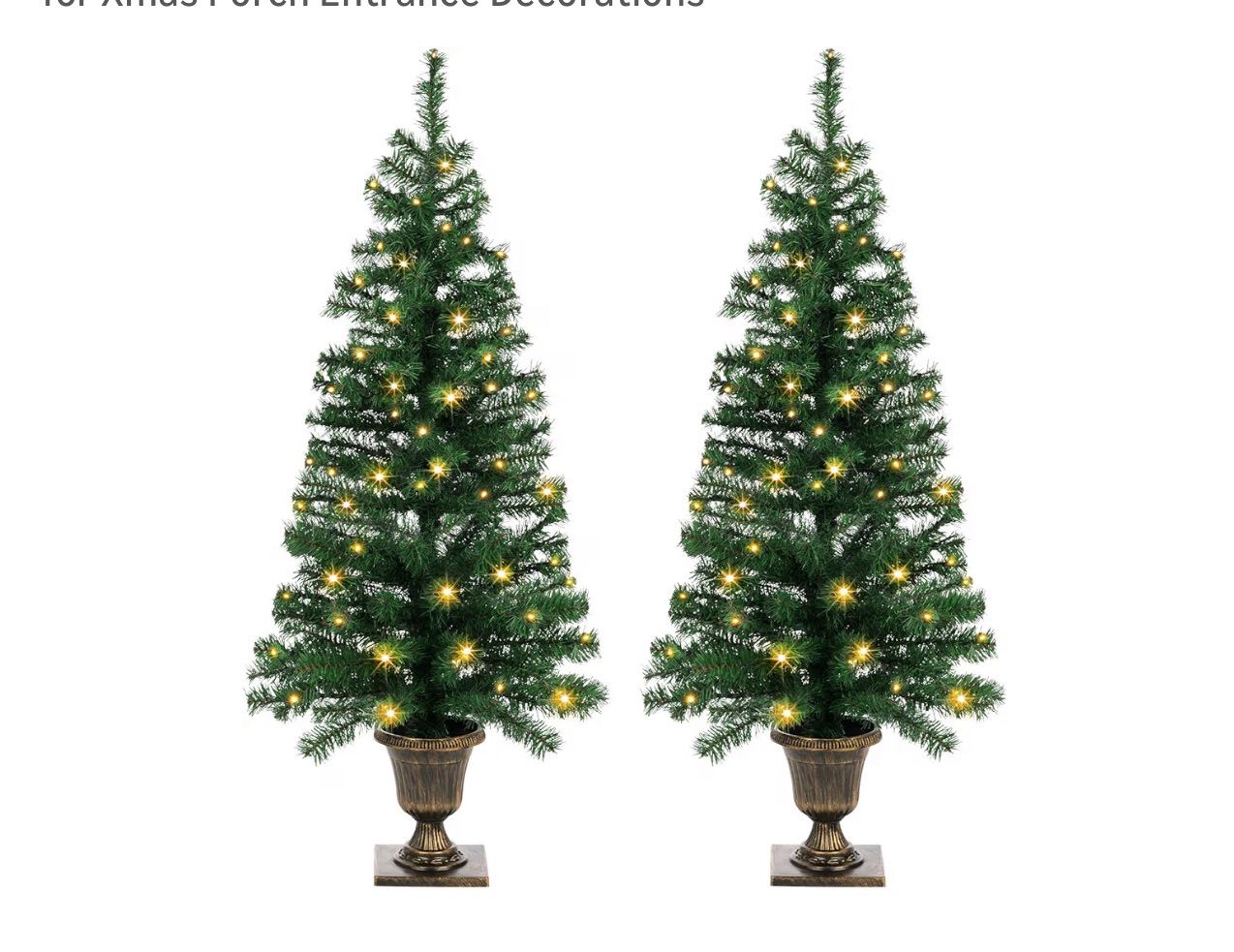 4ft Entrance tree Pack Of 2